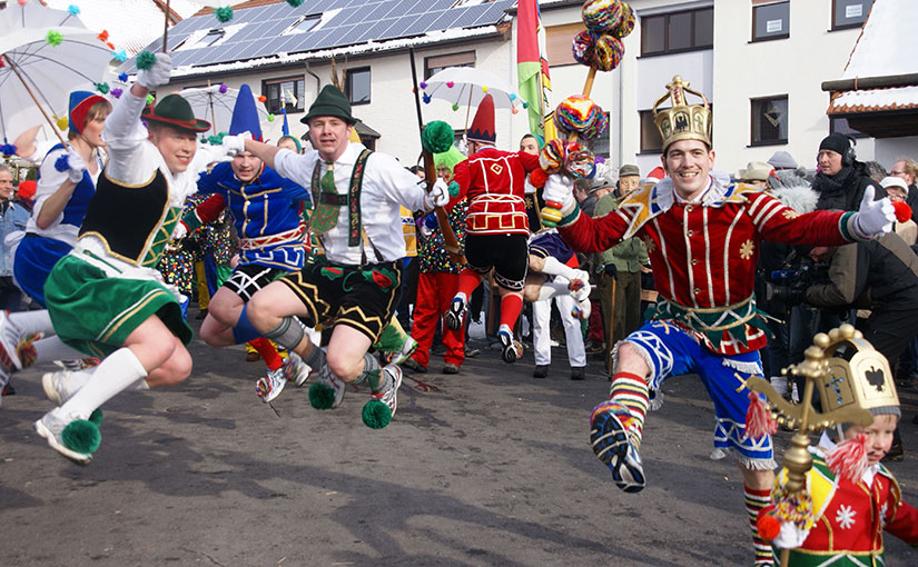 Fastnacht in Herbstein Hessischer LandesTrachtenverband