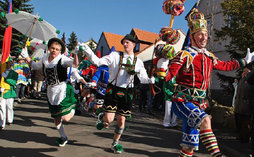 Fastnacht in Herbstein Hessischer LandesTrachtenverband